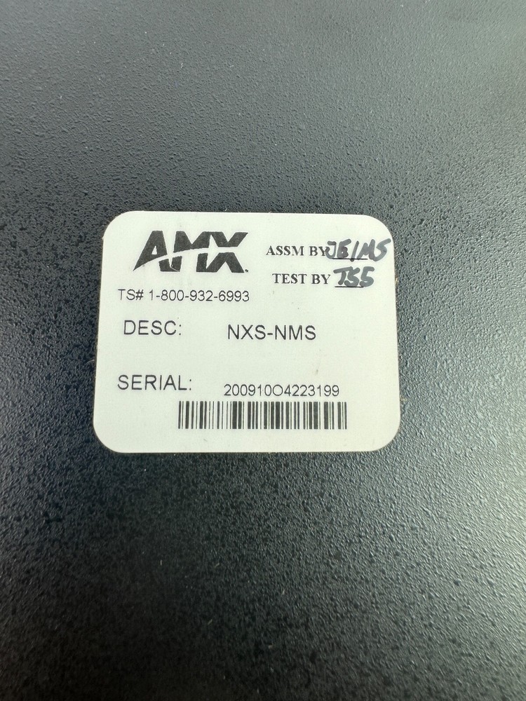 AMX NXS-NMS NetModule Shell For Audio/Video FG2009-10