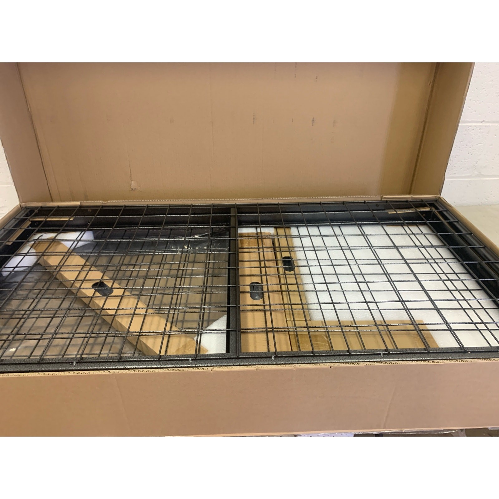 FLEXIMOUNTS 4'X8' Overhead Adjustable Ceiling Storage Rack, Heavy Duty - GR48NC