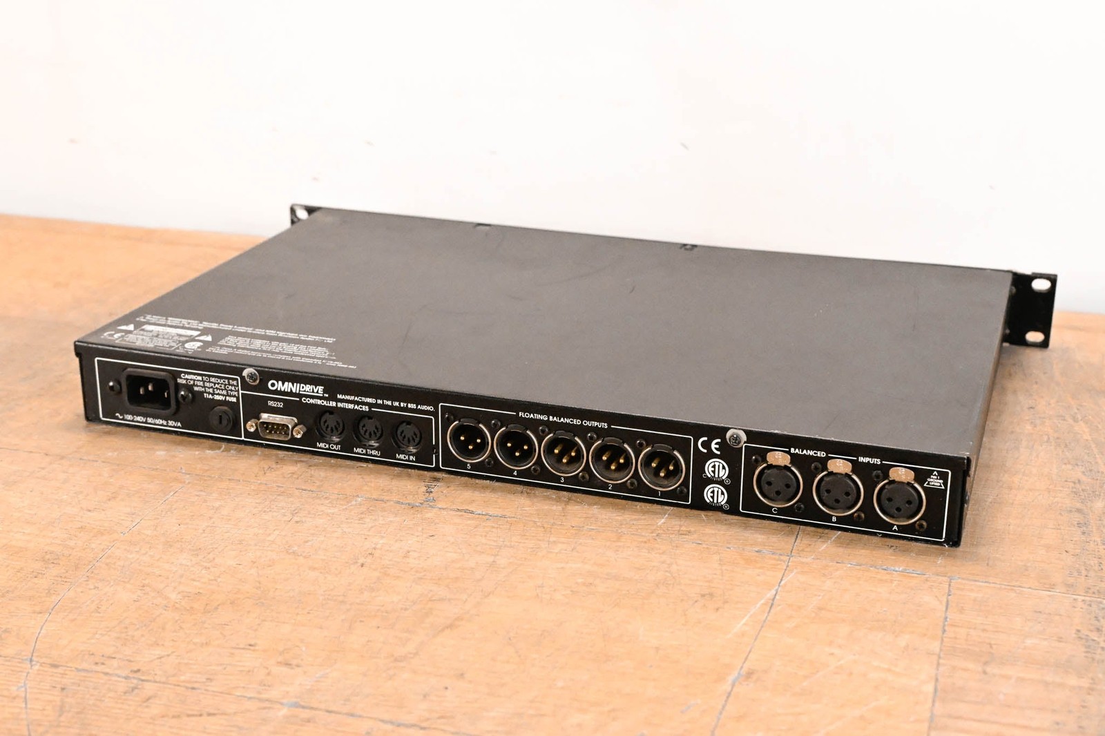 BSS FDS-355 OMNIDRIVE Loudspeaker Management System CG01XS7