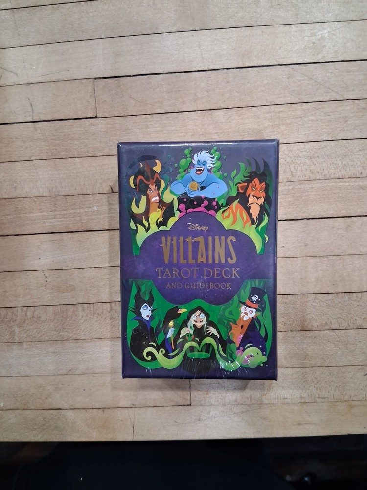 Disney Villains Tarot Deck and Guidebook Set