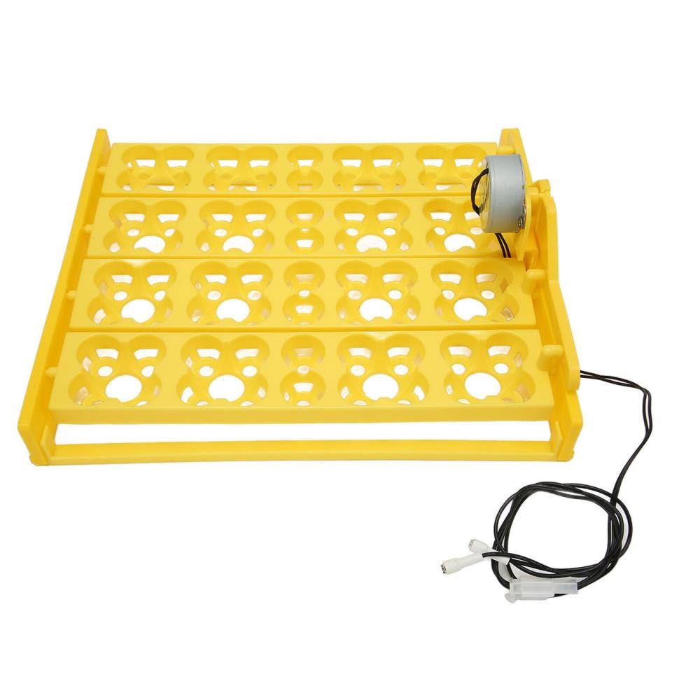Multifunction Egg Turning Tray Automatic Egg Turner Incubator Tray for 16 Duck ]