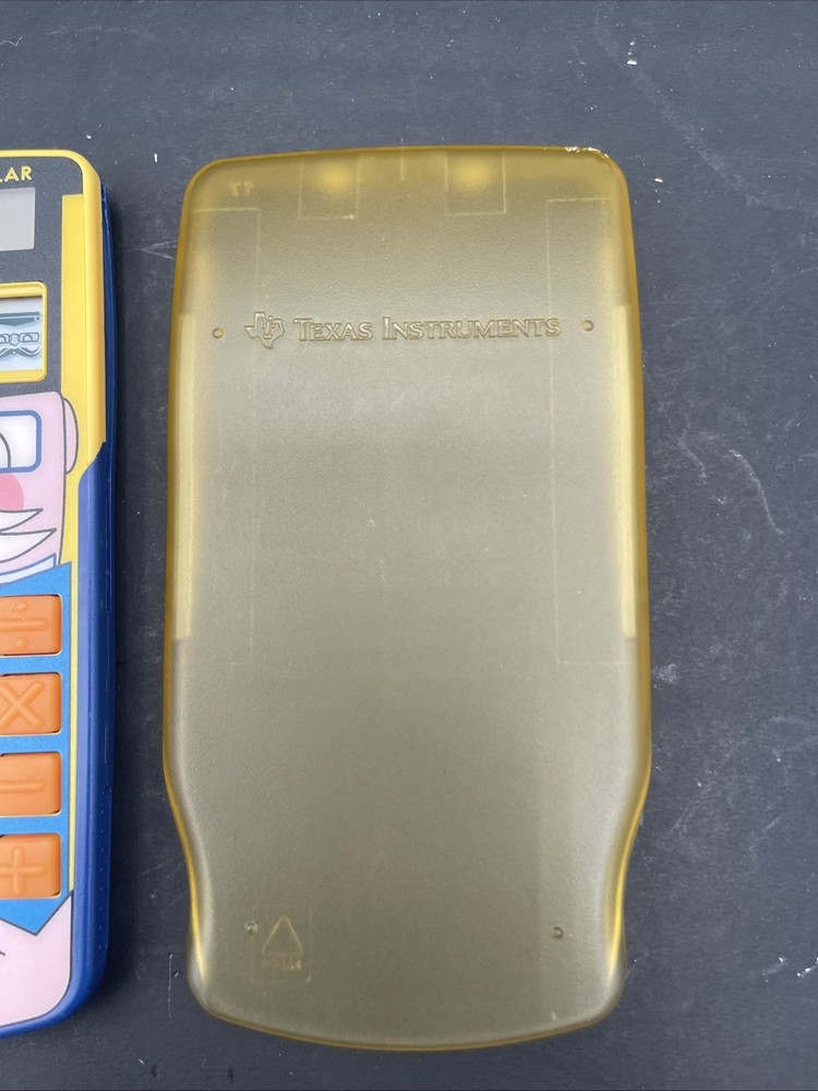 Texas Instruments Solar Little Professor Calculator Math Education Game TESTED