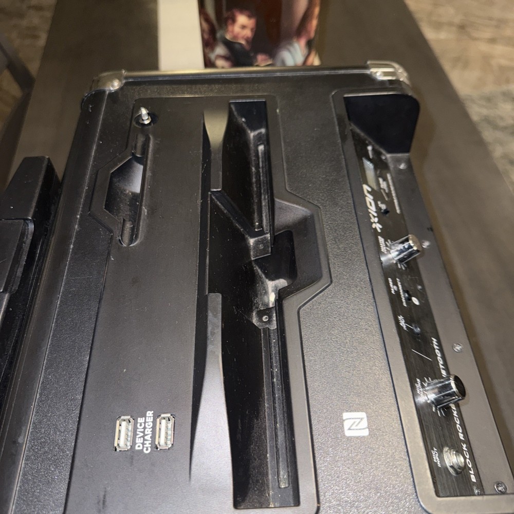 Ion Block Rocker Bluetooth Speaker Works Read Description