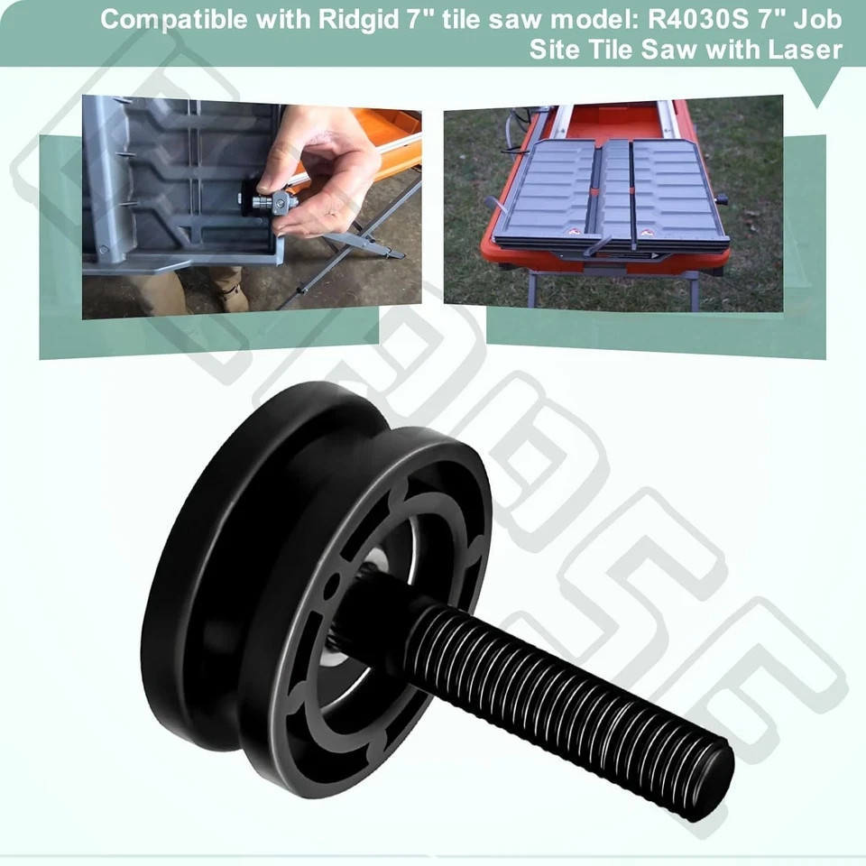 High-Quality 7" Tile Saw Roller Assembly for Ryobi & Ridgid Compatible Models