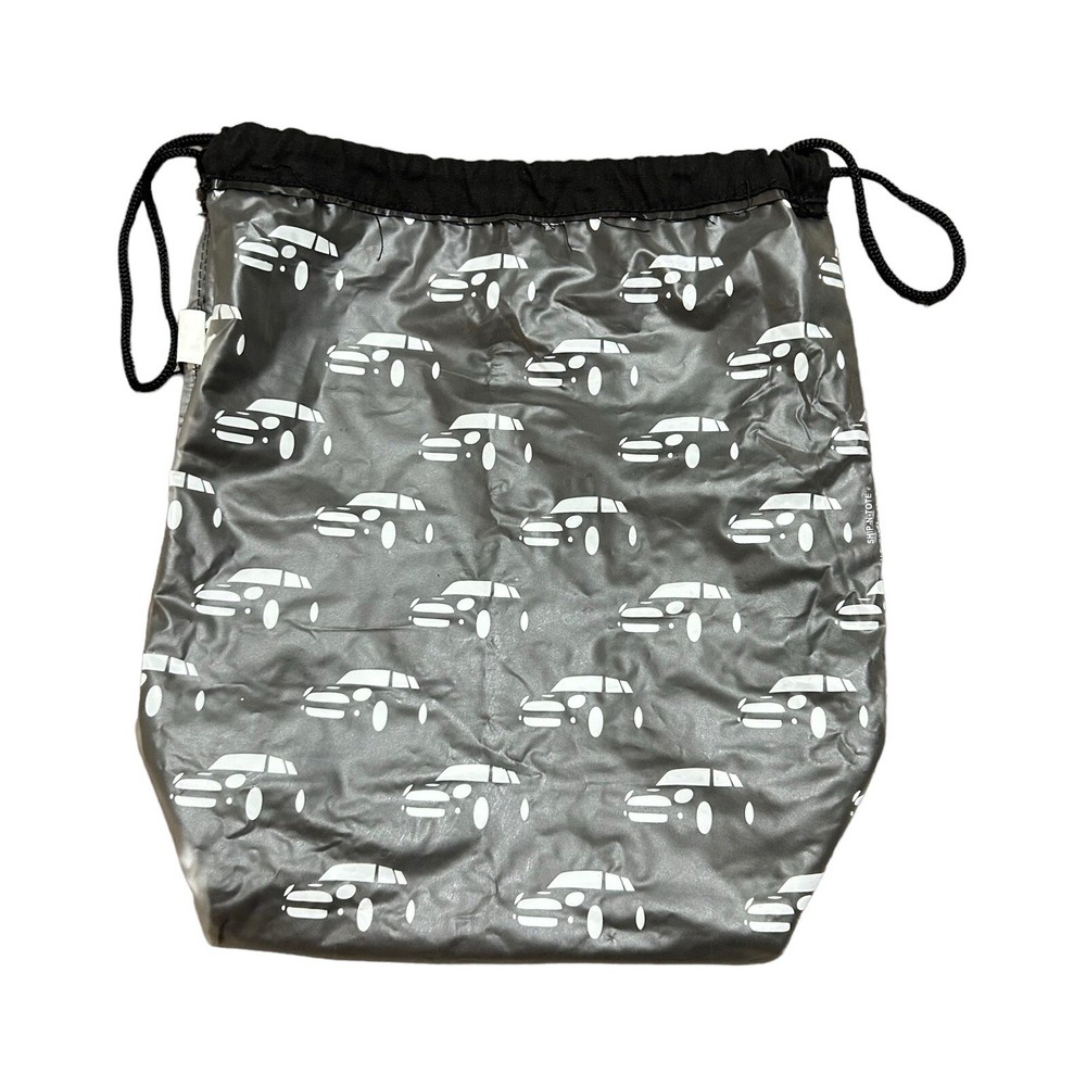 MINI Cooper Drawstring Backpack Unisex Men Small Bulldog Logo Car Lined Black