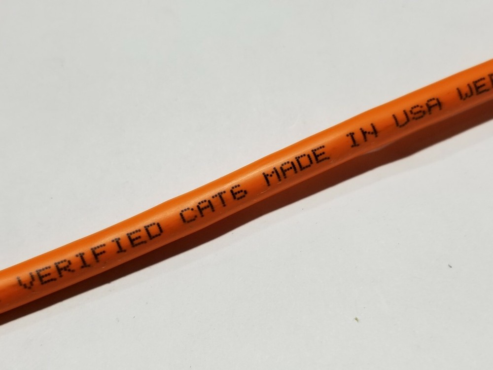 Commscope CS34P 23/4P Cat6 U/UTP WebTrak Plenum CMP Network Cable Orange /100ft