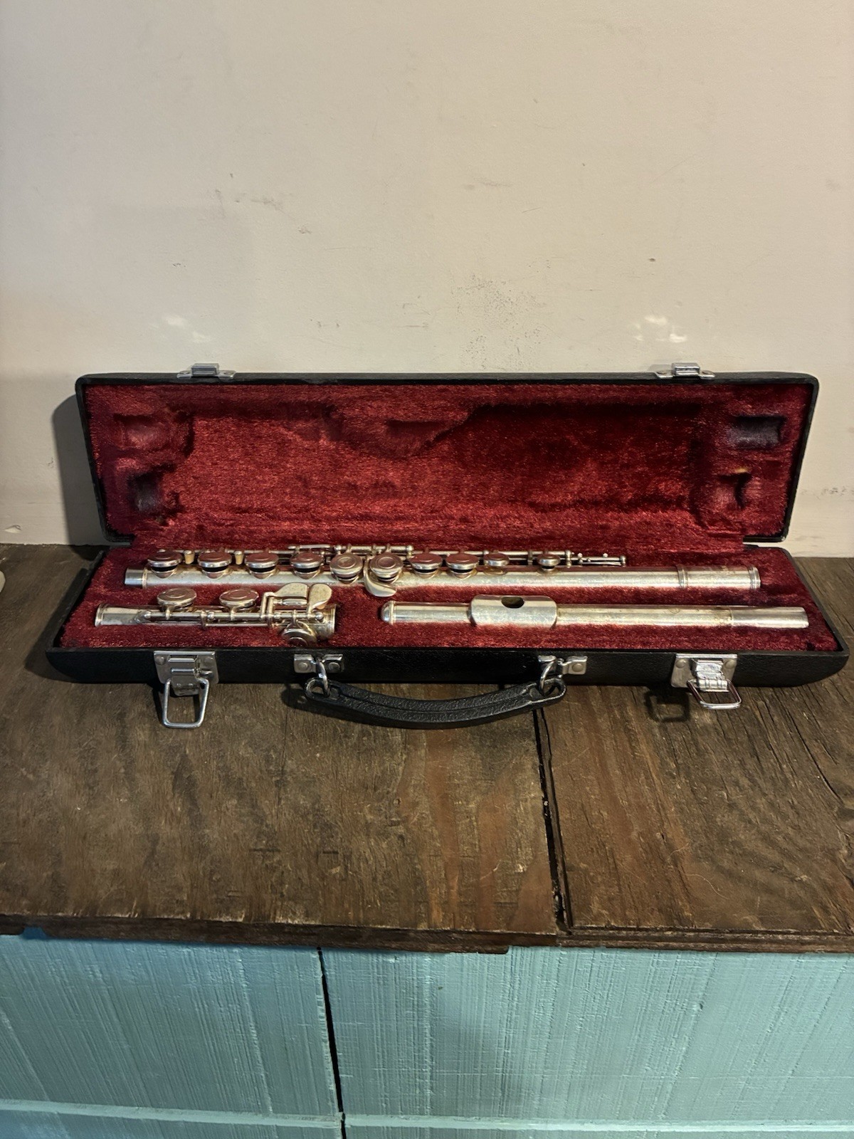 YAMAHA YFL225S - Student Flute Made In Japan w/ Hard Case Untested - AS IS