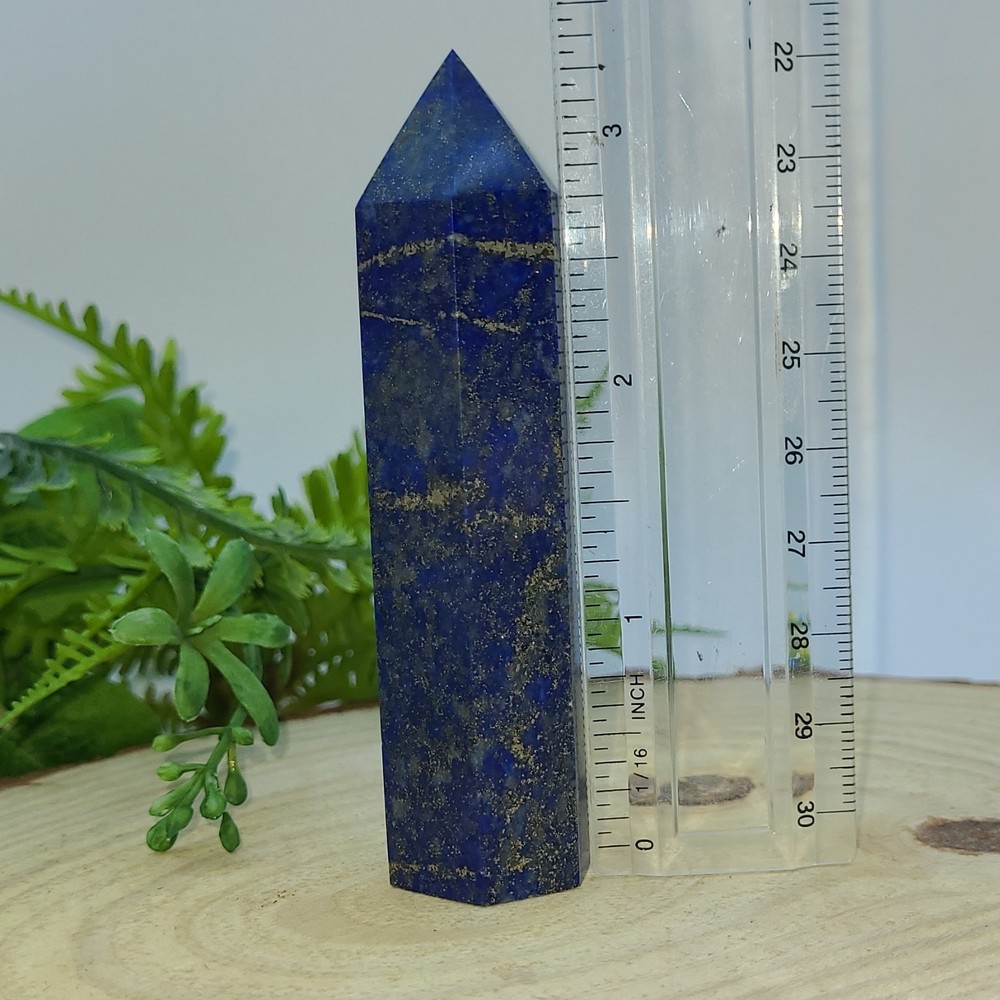 90.1g Lapis Lazuli Generator Point UV Reactive Crystal Specimen