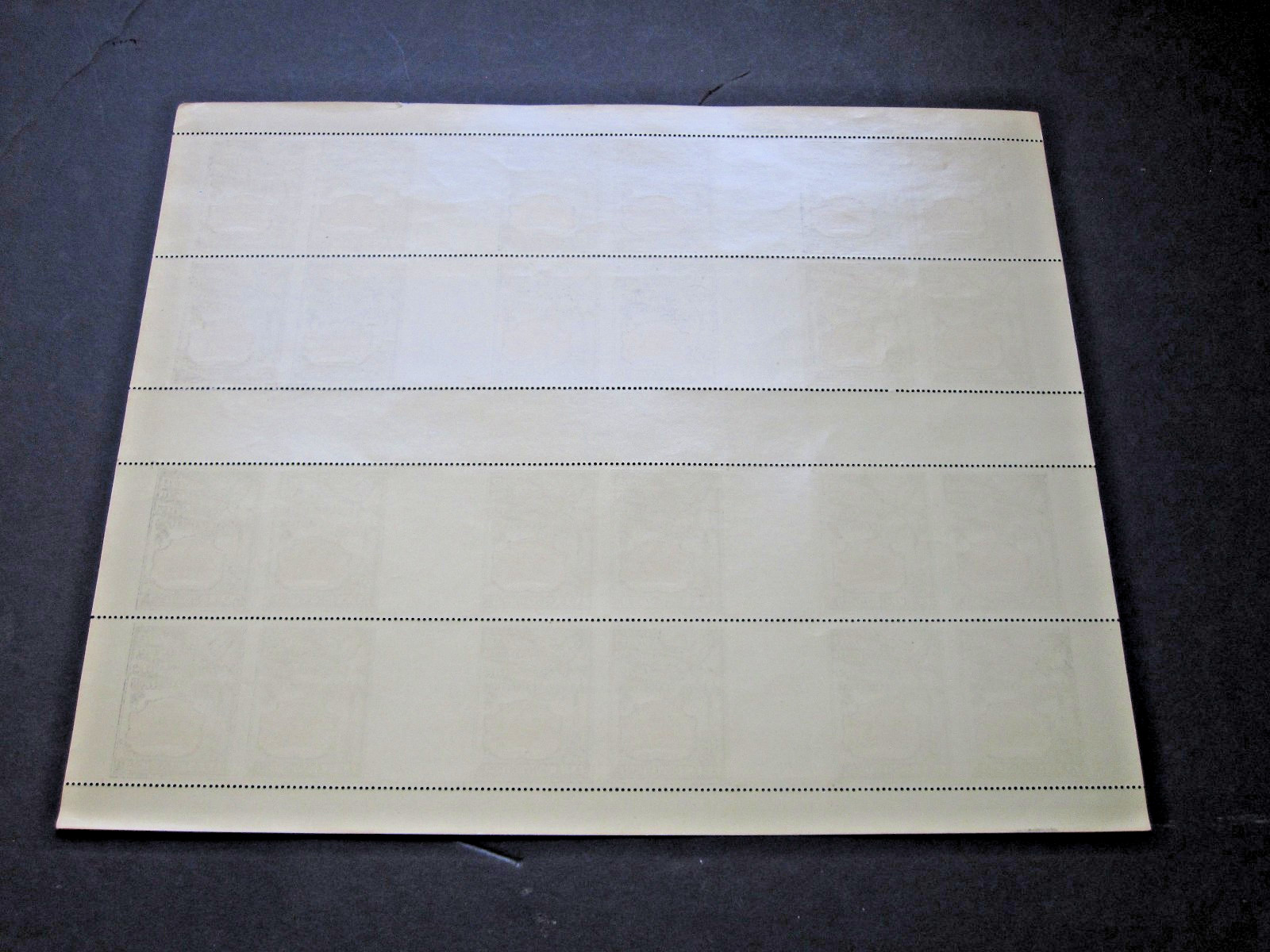 1932 US Pony Express Wells Fargo Ntl Phil LA CA x-Rare 5 FULL imperf vert MNH OG