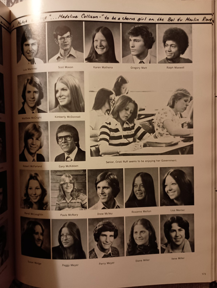 Marshalltown High School 1977 Post Script yearbook