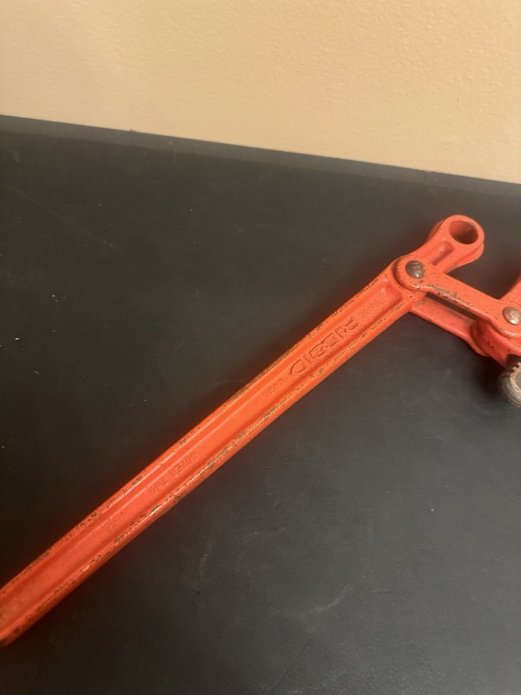 Ridgid Super Two compound leverage pipe wrench Made in USA