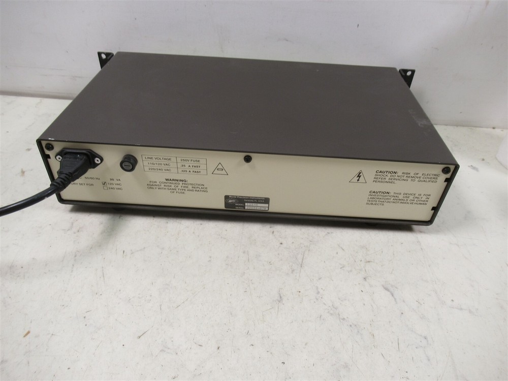World Precision Instruments WPI 121 Window Discriminator 121-G Rack Mount Lab
