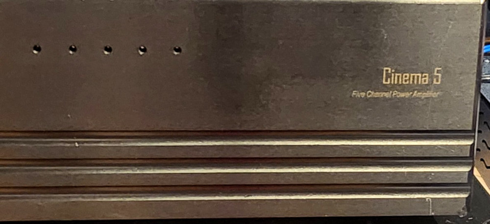 Cary Audio Cinema 5 Amplifier. USED