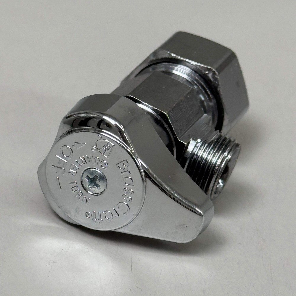 BRASS CRAFT (New) 1/2" Compr. Angle Stop Valve