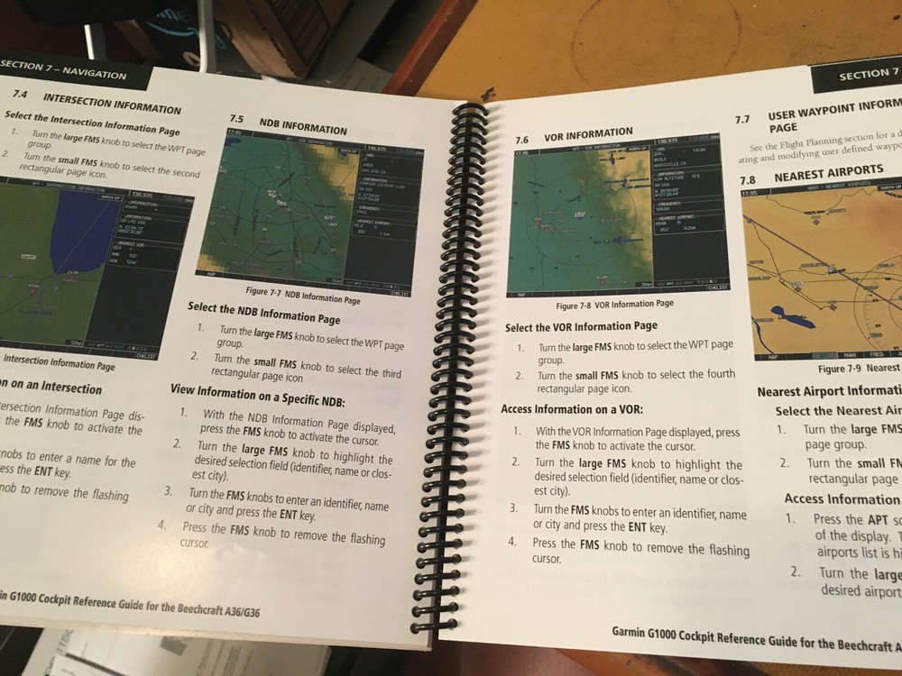 Garmin G1000 Cockpit Reference Guide for Beechcraft A36 & G36