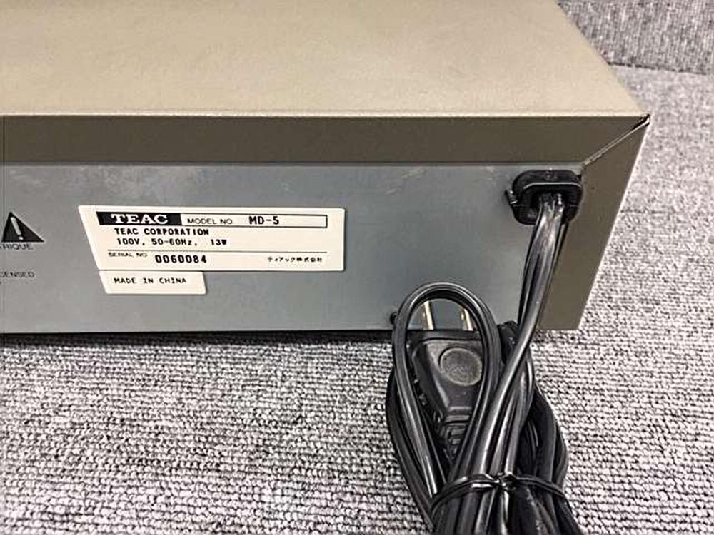TEAC MD-5 | MiniDisc (MD) Deck in Good Condition