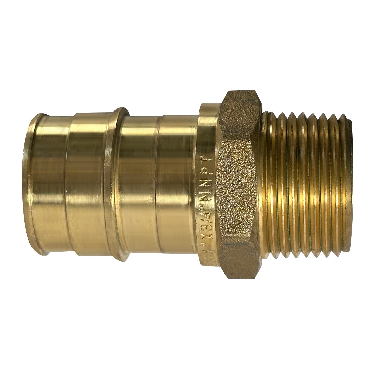 XFITTING 1 Pc. 1" Pex A x 3/4" Male NPT Adapter, F1960 Expansion Male Fitting
