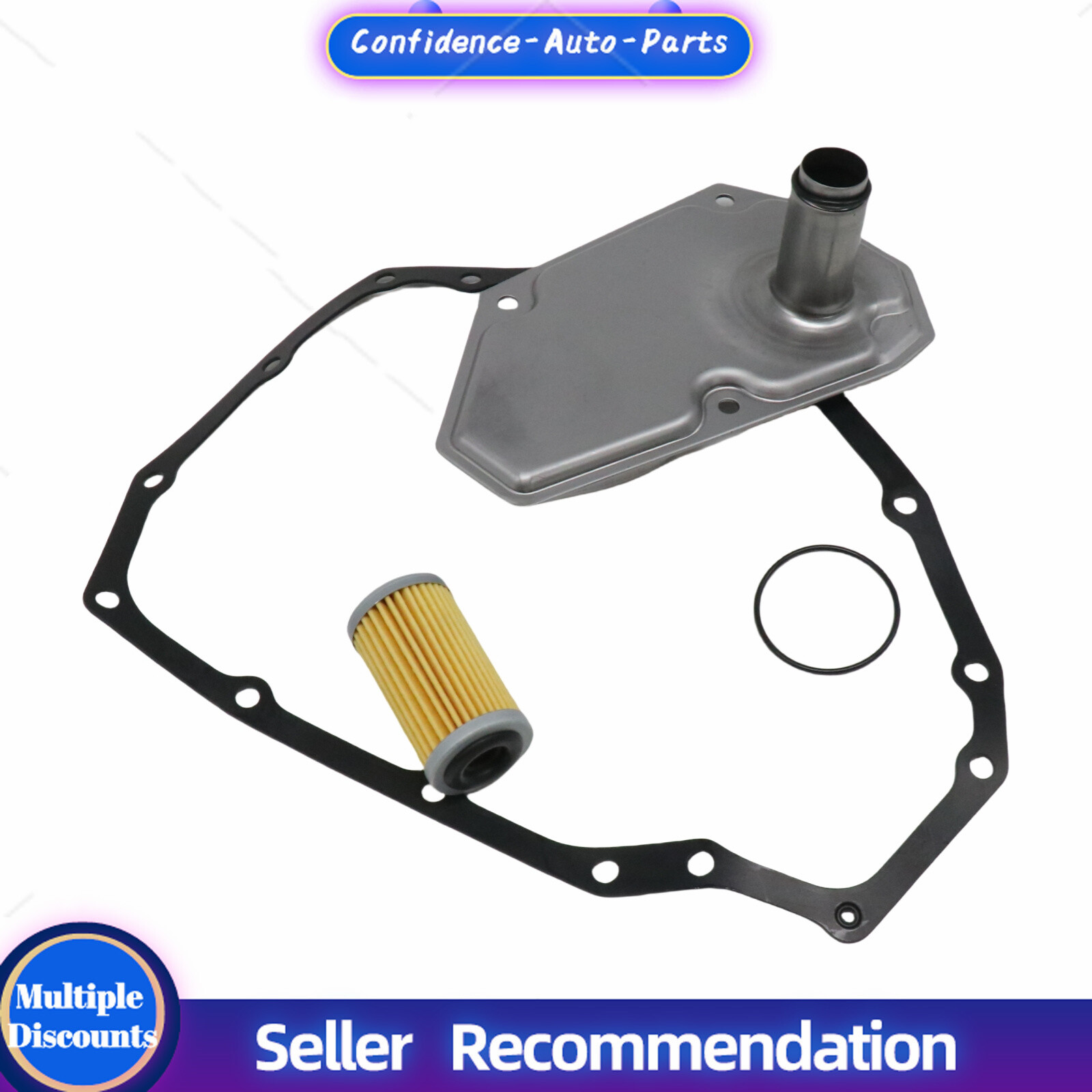 For Nissan Kicks 2018-2024 Versa 20-24 1.6L 3Pcs Transmission Oil Filter Gasket