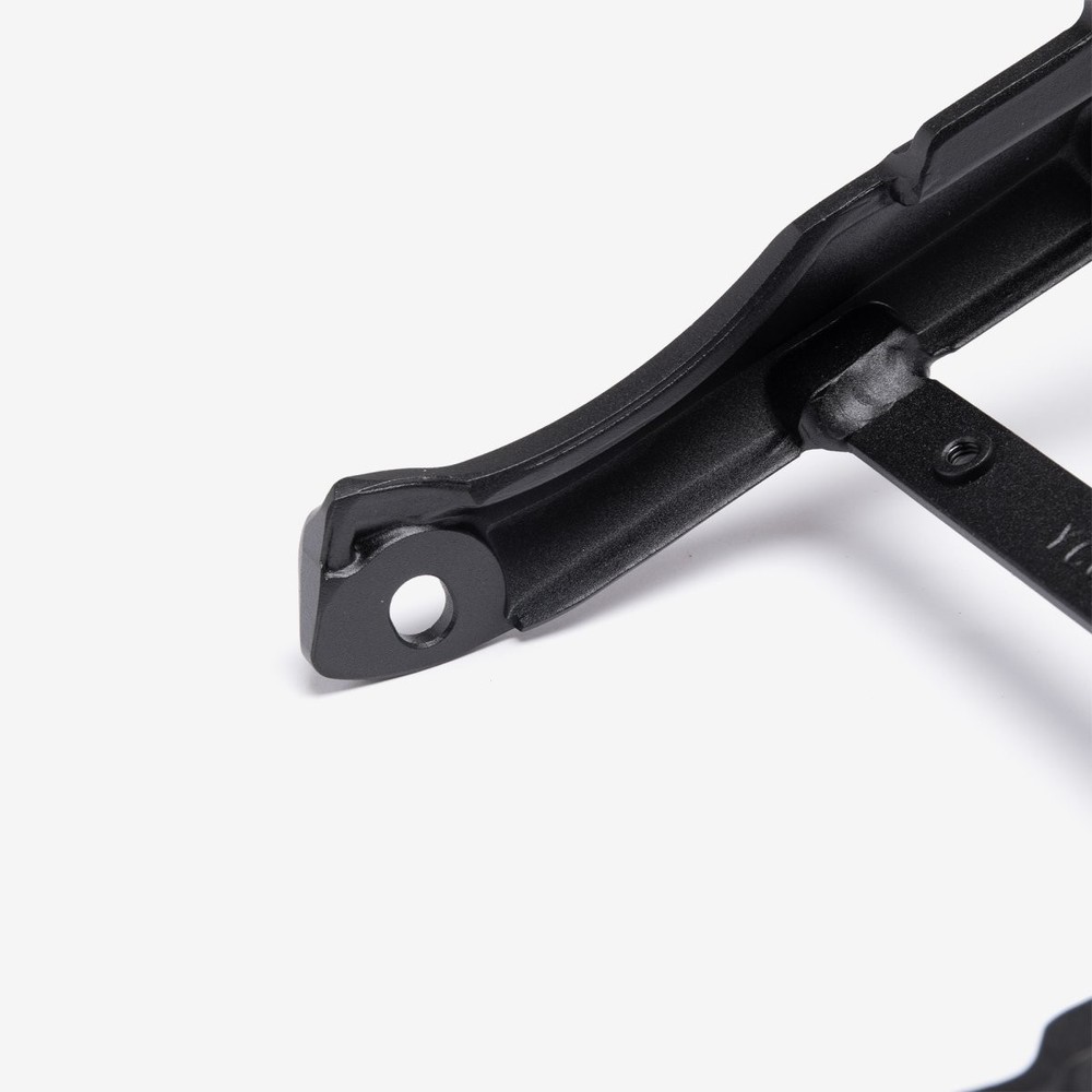 Motor Controller Sub-Frame Black CMPO Bracket Bracket Powder-Coated Black Front