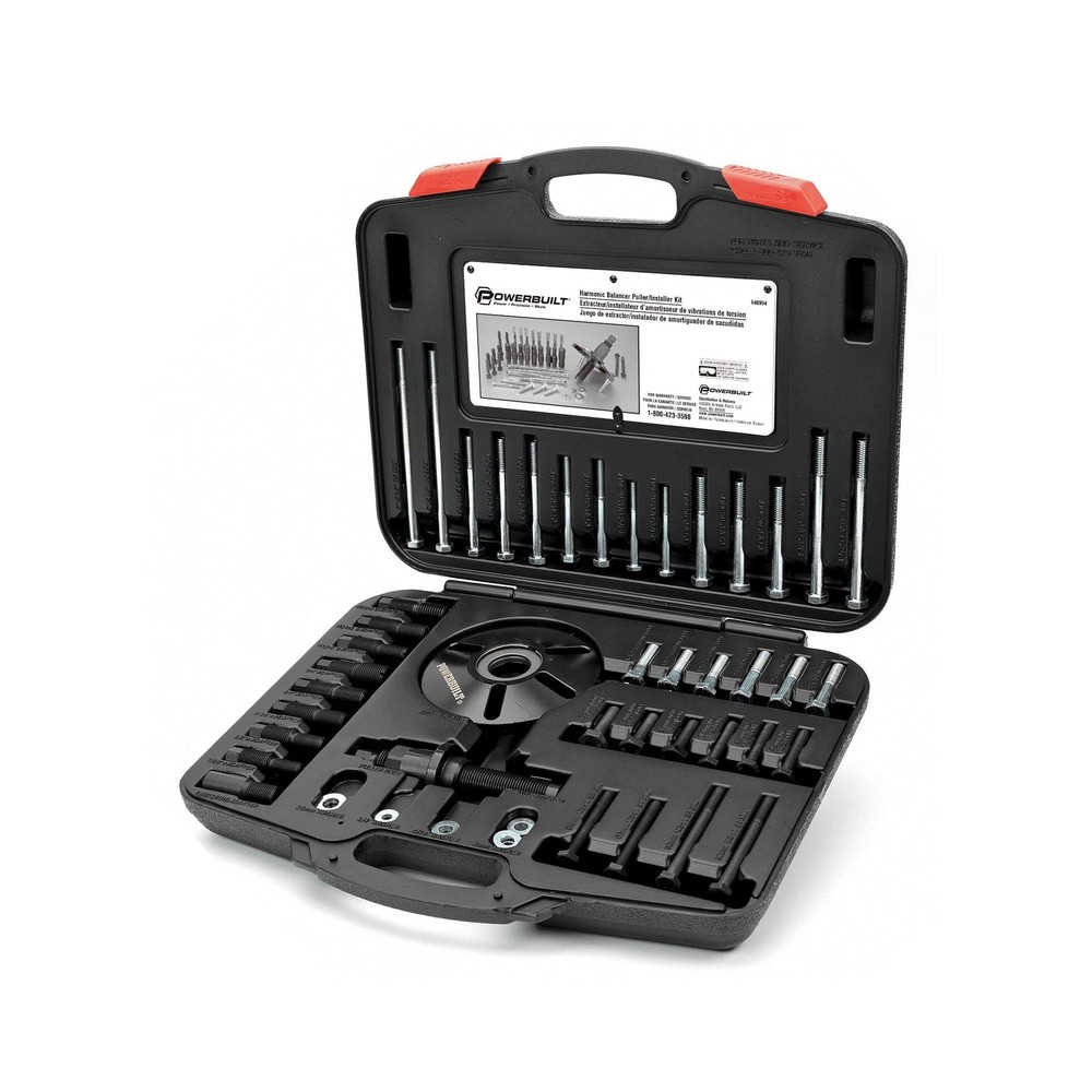 Powerbuilt Harmonic Balancer Puller Set, Remove and Install, Balancers on Car...