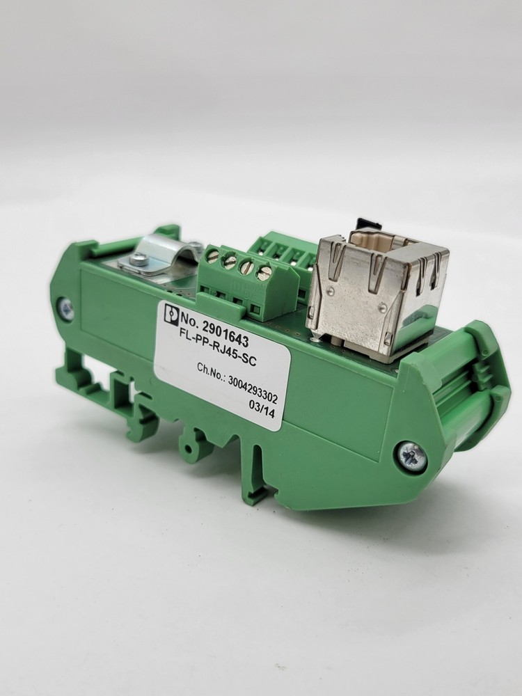 Phoenix Contact 2901643 Patch Panel Connection Module FL-PP-RJ45-SC CAT5e