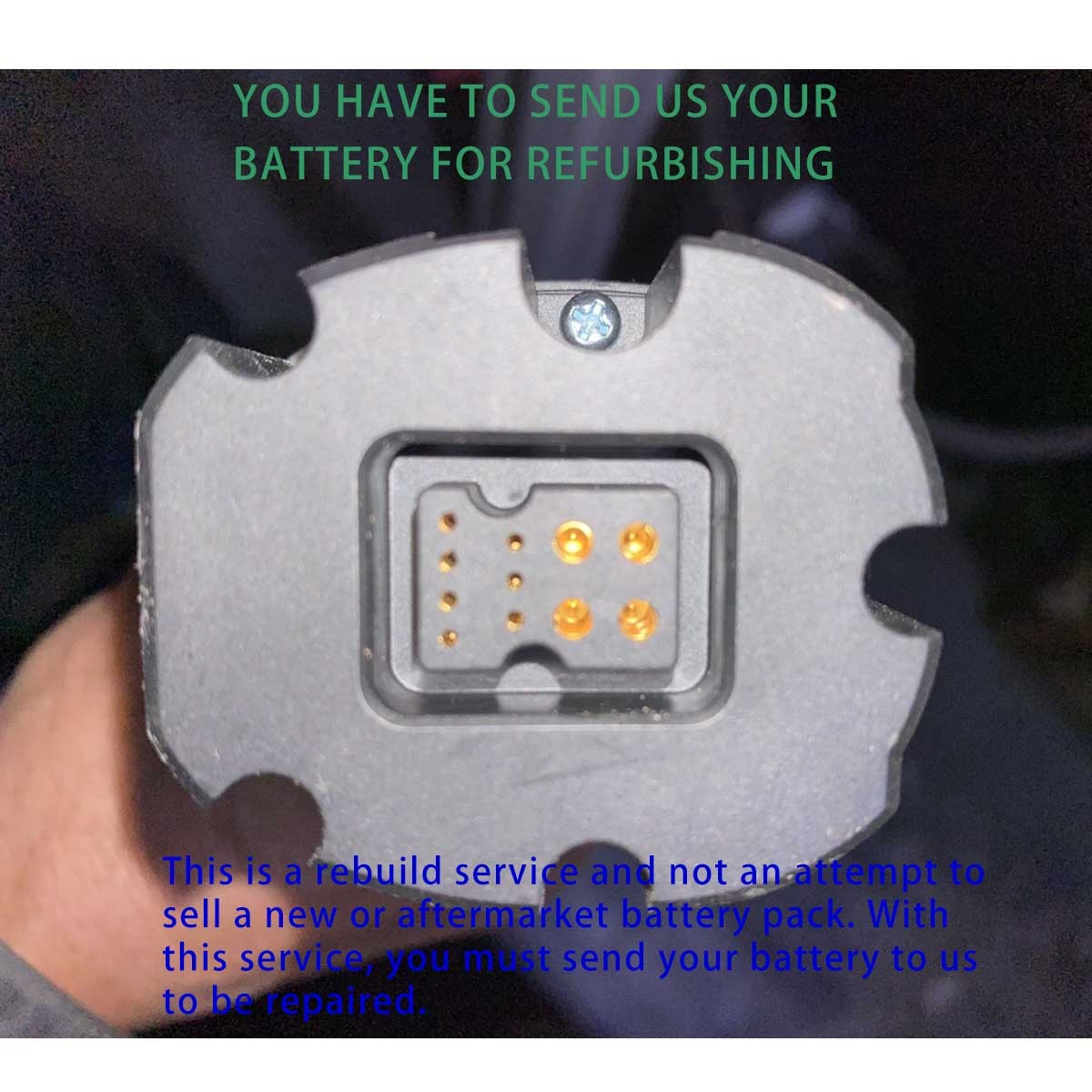 Rebuild service for VANMOOF Model VM13-147 36V VanMoof S3 and X3 Battery Rebuild