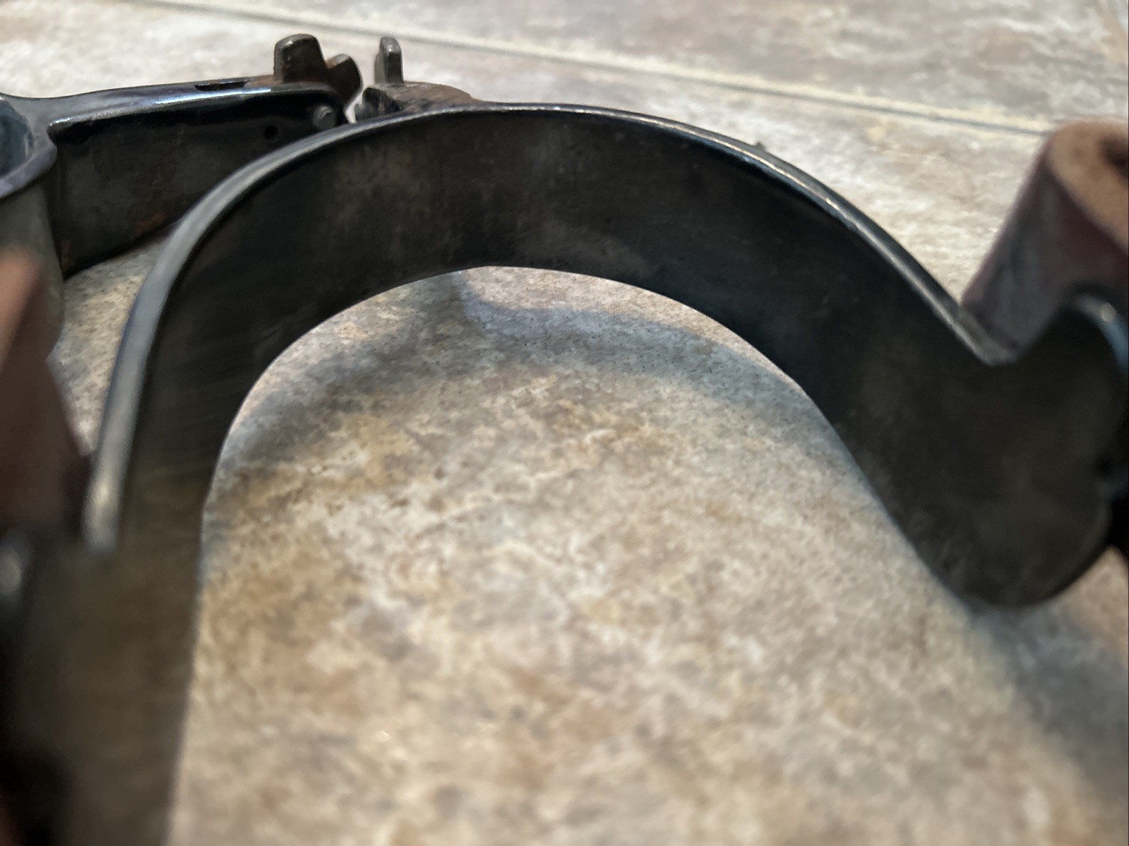 Vintage Western Cowboy Spurs Marked BB Bob Blackwood