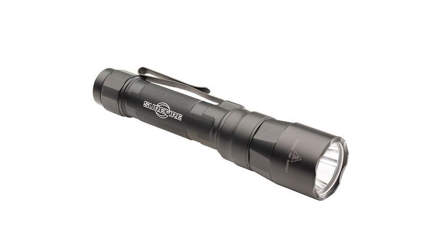 SureFireDual-Fuel Rechargeable Flashlight (EDC2-DFT-BK)