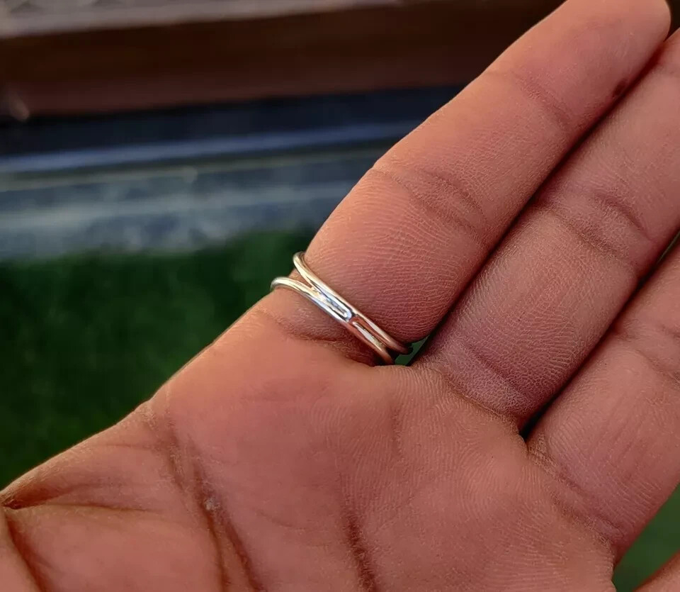 Australian Opal Gemstone Solid 925 Sterling Silver Designer Ring All Size MK*