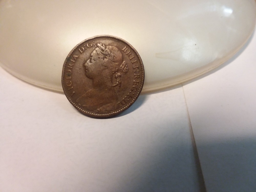 Great Britain Farthing, 1893 - Victoria
