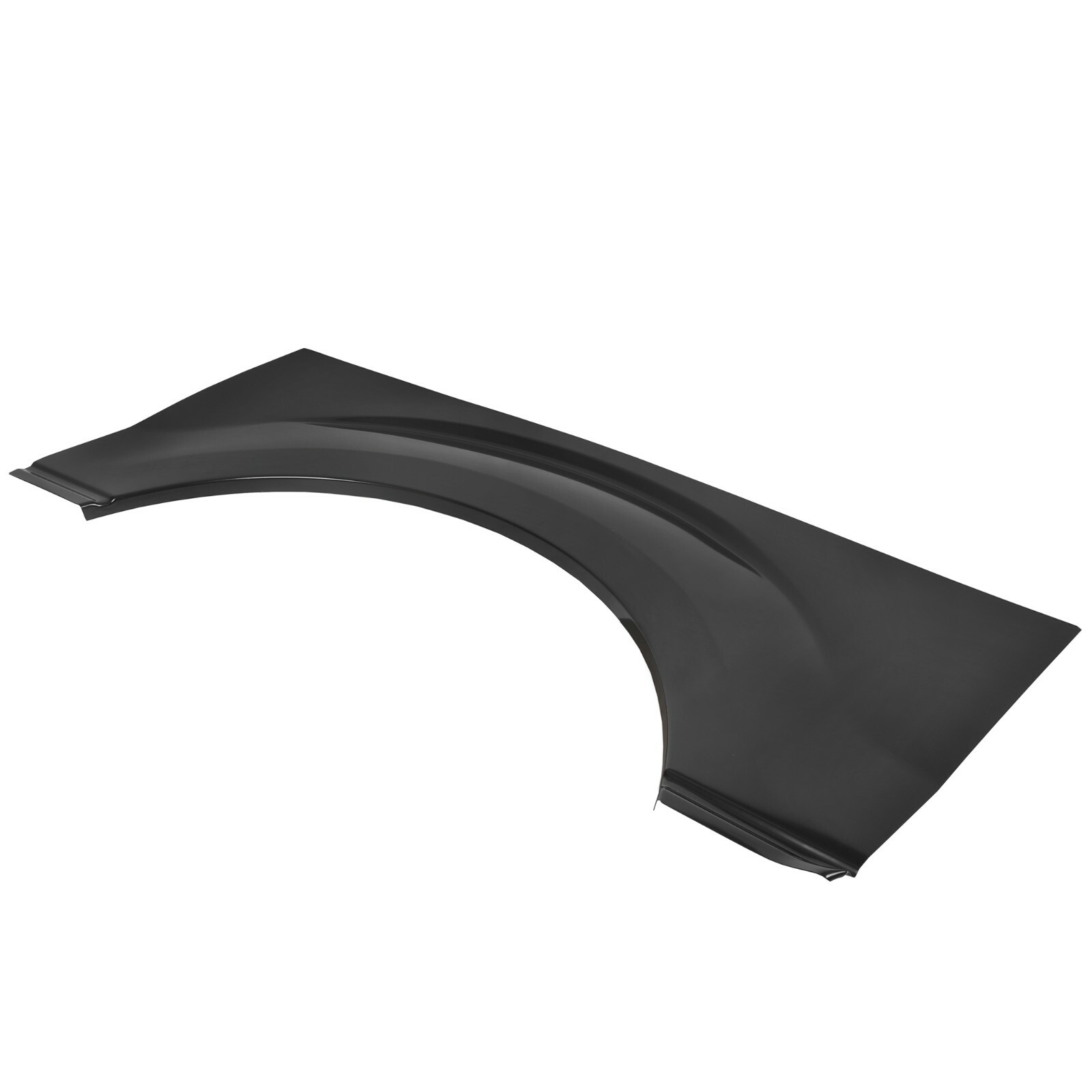 Pair of Gloss Black Rear Wheel Arch Steel Bed Panels For 09-14 Ford F150 F-150