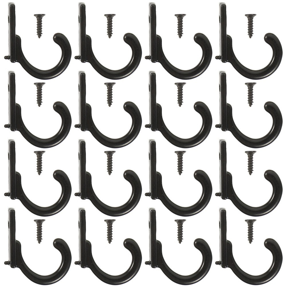58 Pcs Rustic Coat Hooks Hanging Coffee Mug Rack Cup Hanger for Wall