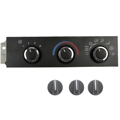 Front A/C Heater Climate Control Module Panel Switch Compatible with 1996-2020