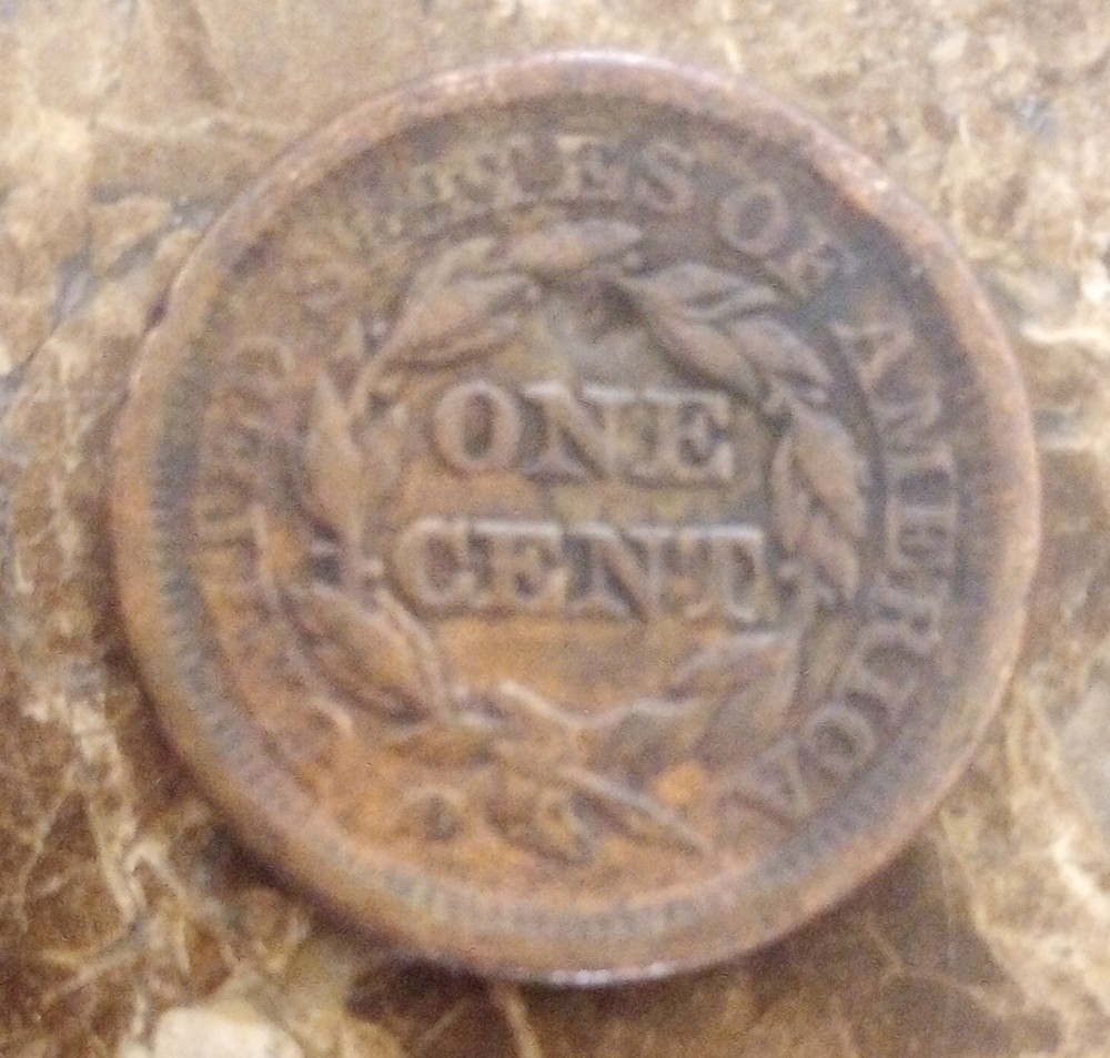 1851 Braided Liberty Large Cent