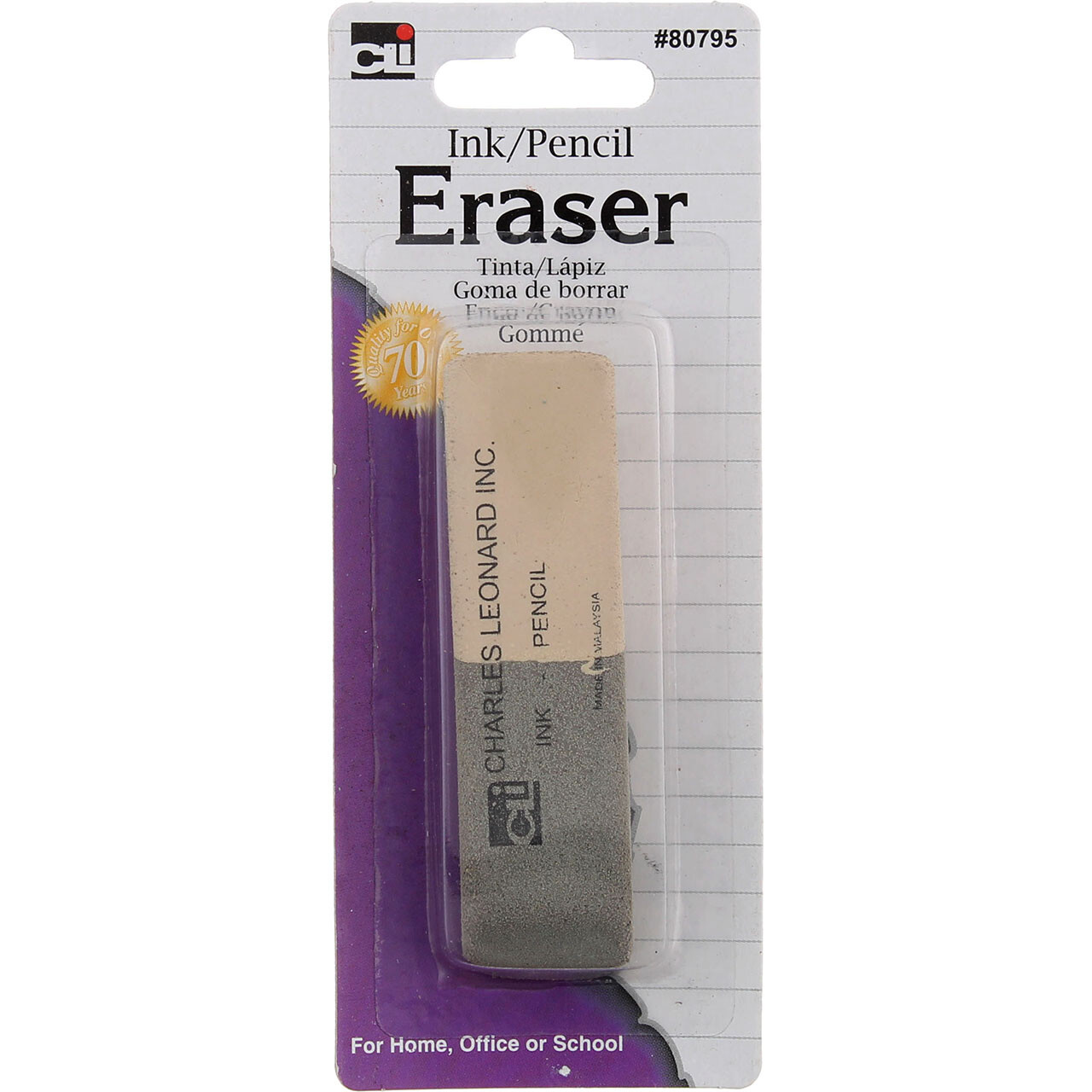 Charles Leonard Ink and Pencil Eraser