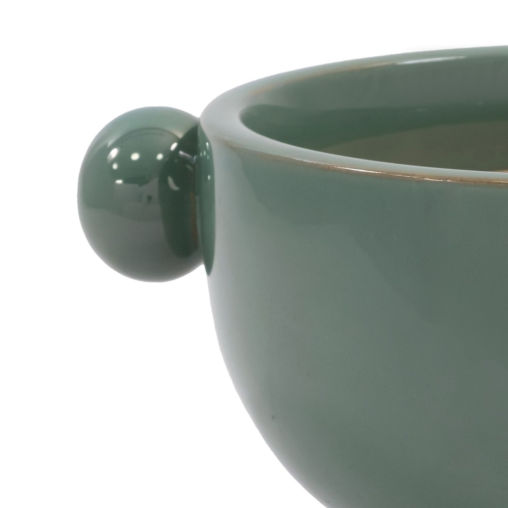 7" Cornflower Handled Ceramic Planter by Drew Barrymore