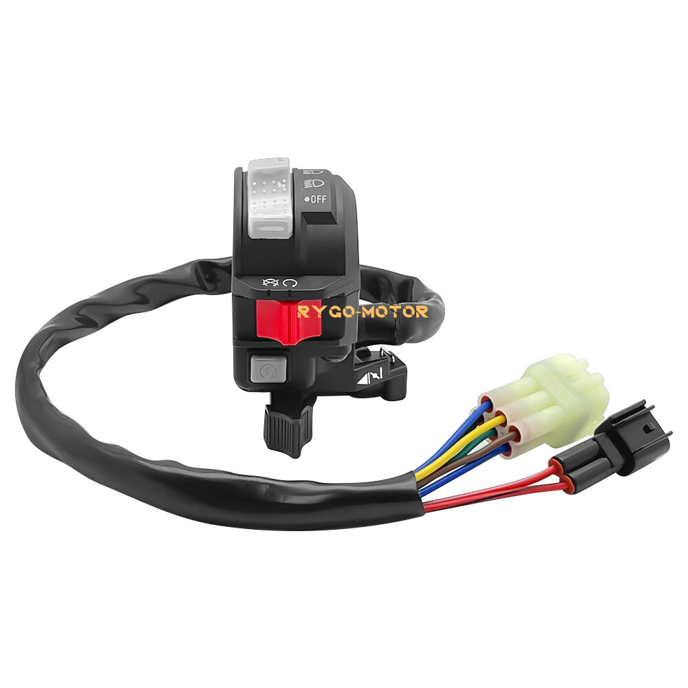 Left Handlebar Start Switch Headlight for Yamaha Raptor 350 660R YFM350 YFM660R