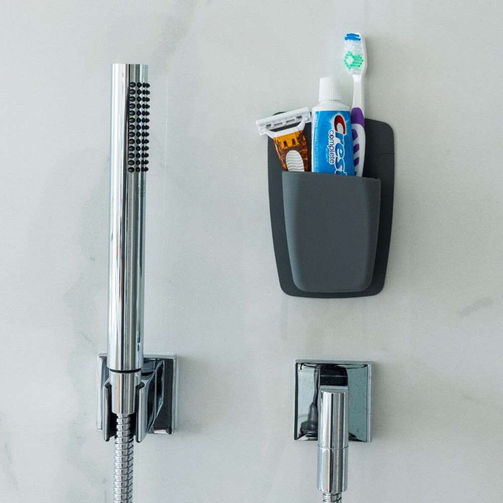 Sttelli 5-Piece Bathroom Essentials Bundle - Grey