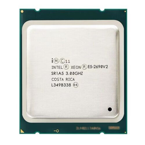 Intel Xeon E5-2690 V2 3 GHz 10 Core 25M 2690v2 PROCESSOR Socket 2011 CPU SR1A5