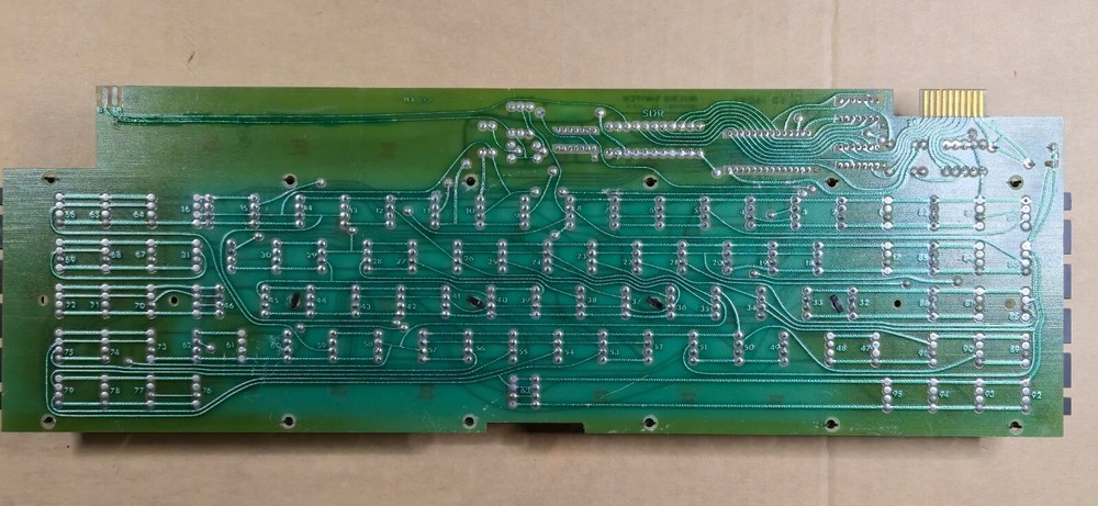 Micro Switch Vintage Keyboard 61SD12-2 (23726-01) 1977 AS-IS Untested