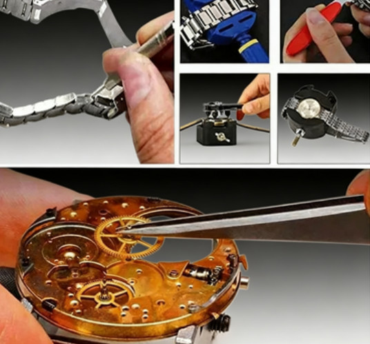 147Pcs Watch Repair Tool Kit