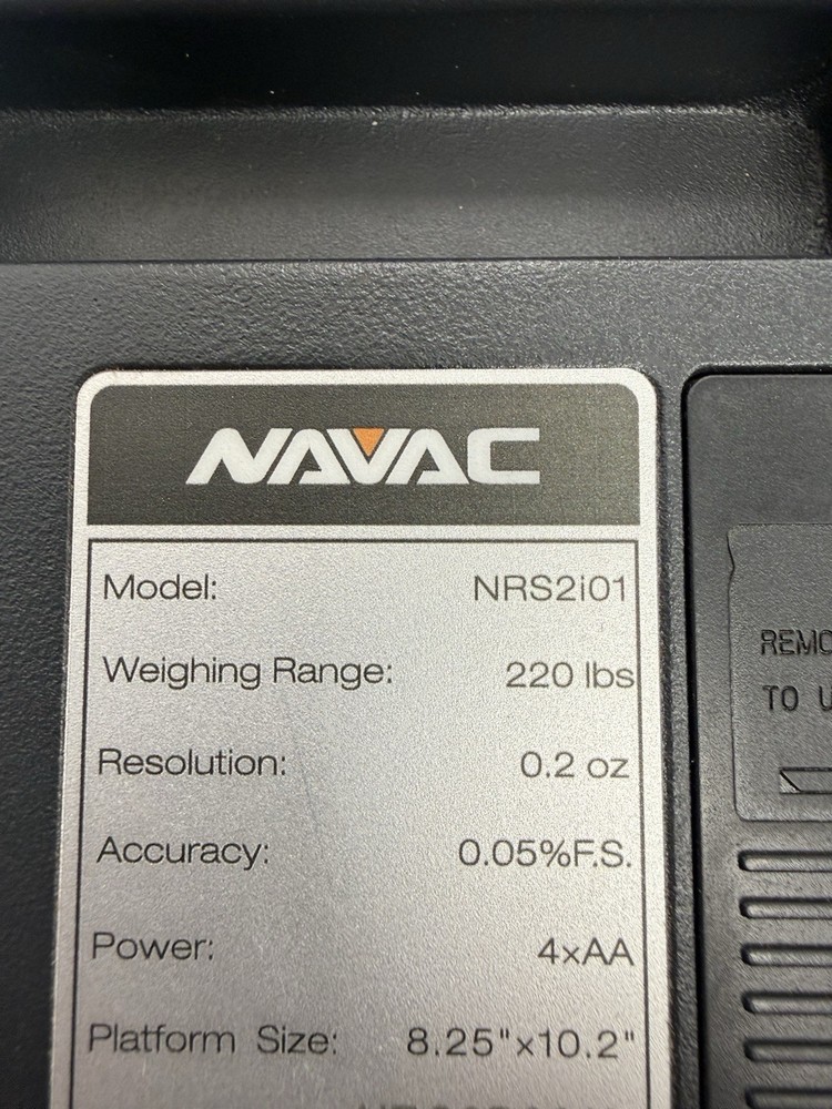 NAVAC NRS2i01 Wireless Refrigerant Scale