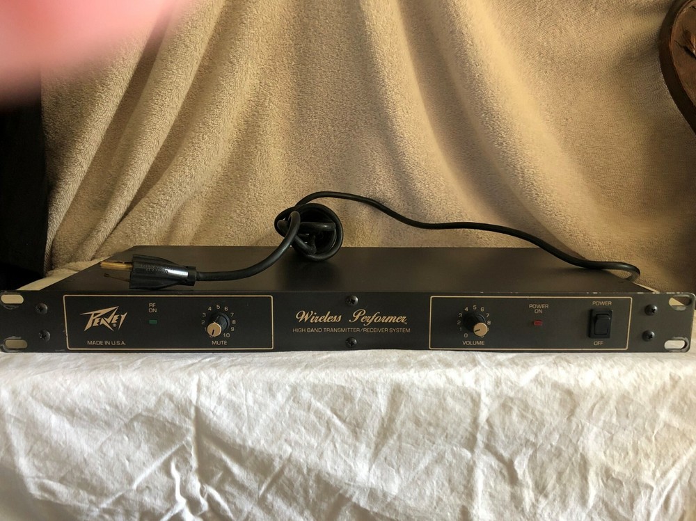 Peavey Wireless Performer Highband Transformer System+ Receiver Set Tested Works