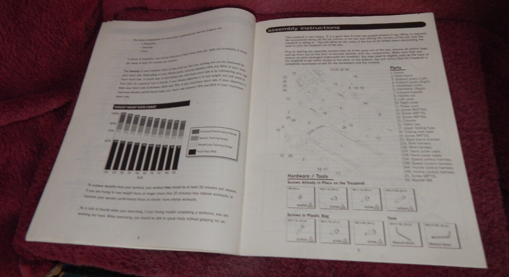 LifeSpan TR2000-HRC Owners Manual Version 1.2