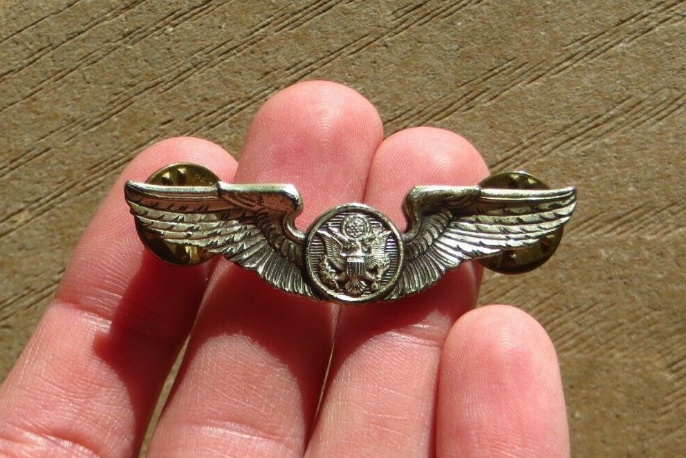 US Air Force Miniature Mini Air Crew Wings STERLING by CORO