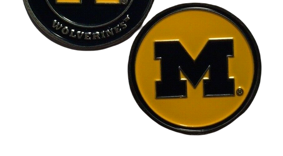 Michigan Wolverines Golf Ball Marker New