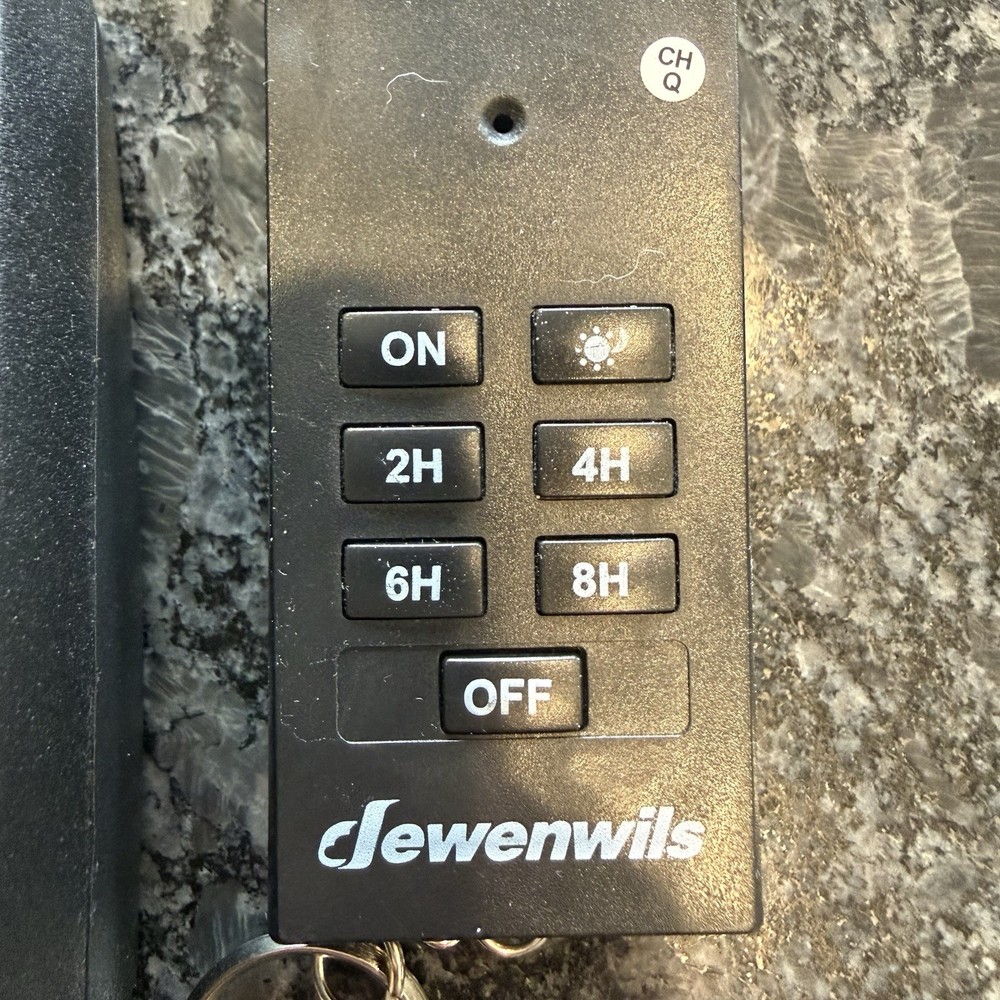 DEWENWILS Waterproof Light Sensor Timer-2 Outlets-Plug In Timer With Remote