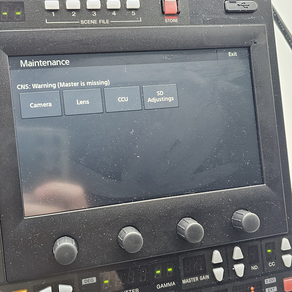 Sony MSU-3500 Master Setup Unit Half Rack Multi Camera Remote