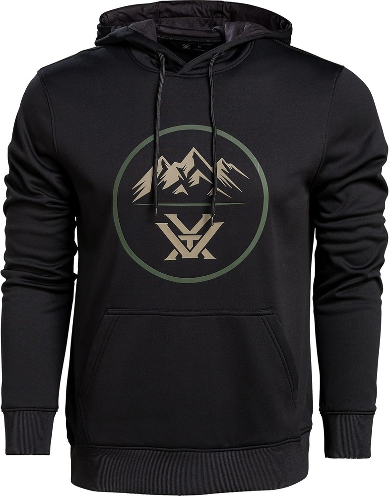 Vortex Optics 3 Peaks Performance Hoodies - Black - X-Large