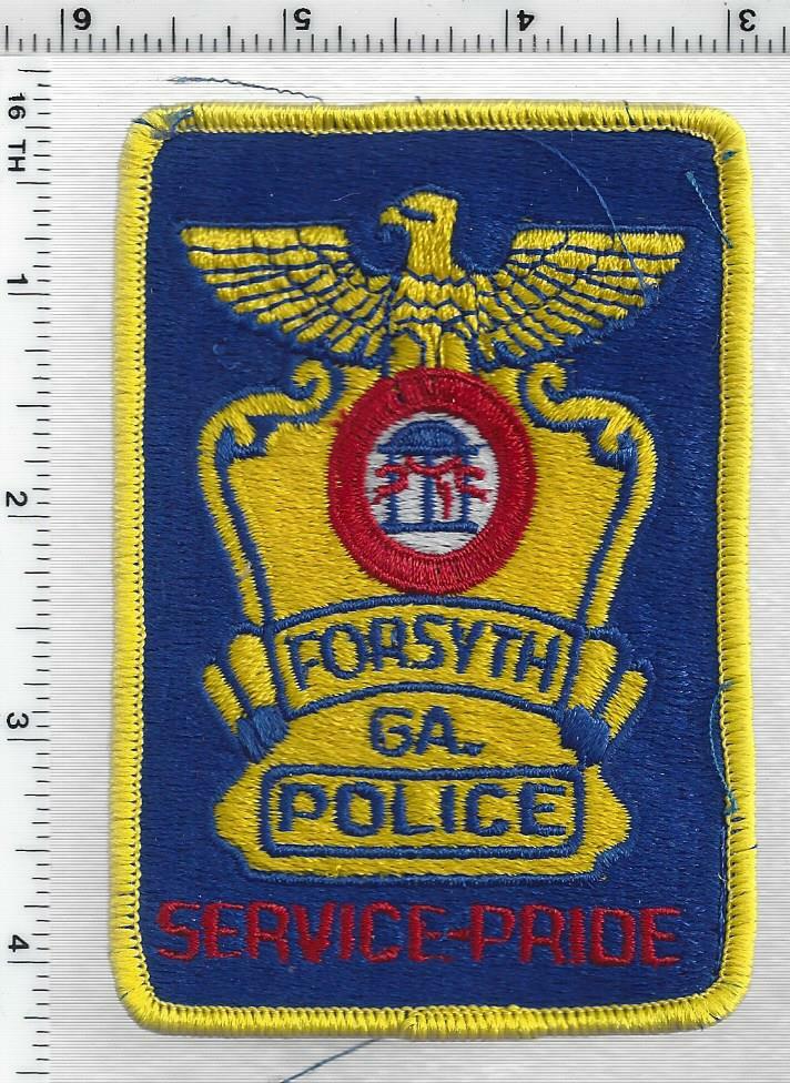 Forsyth Police (Georgia) 1st Issue Shoulder Patch